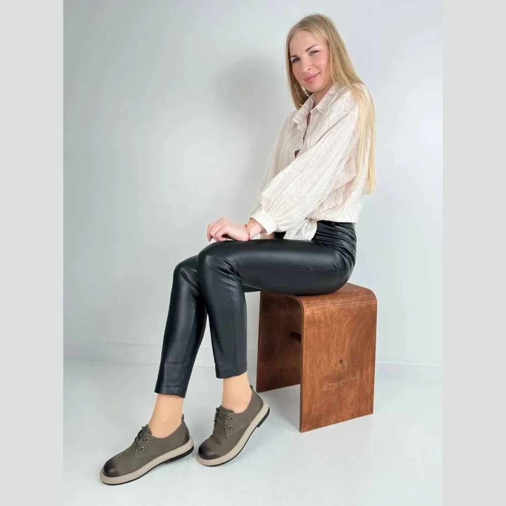 Women's Brown Shoes Allsy Lonza Grey 206130 Model 5982