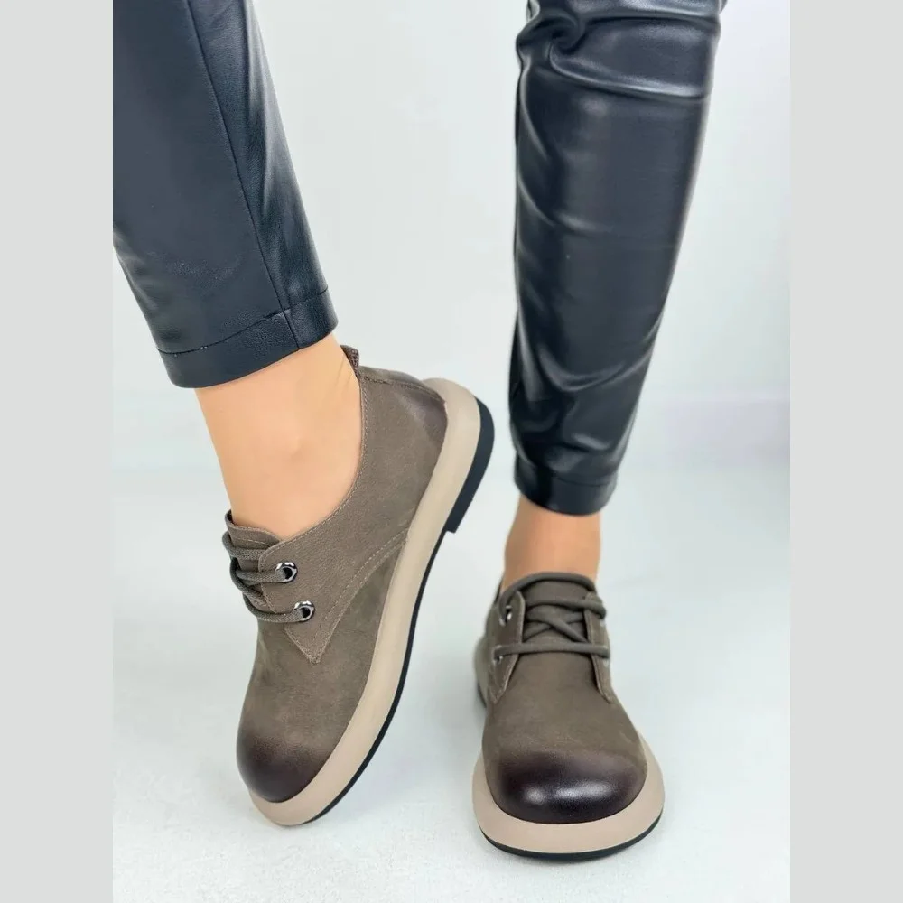 Women's Brown Shoes Allsy Lonza Grey 206130 Model 5982