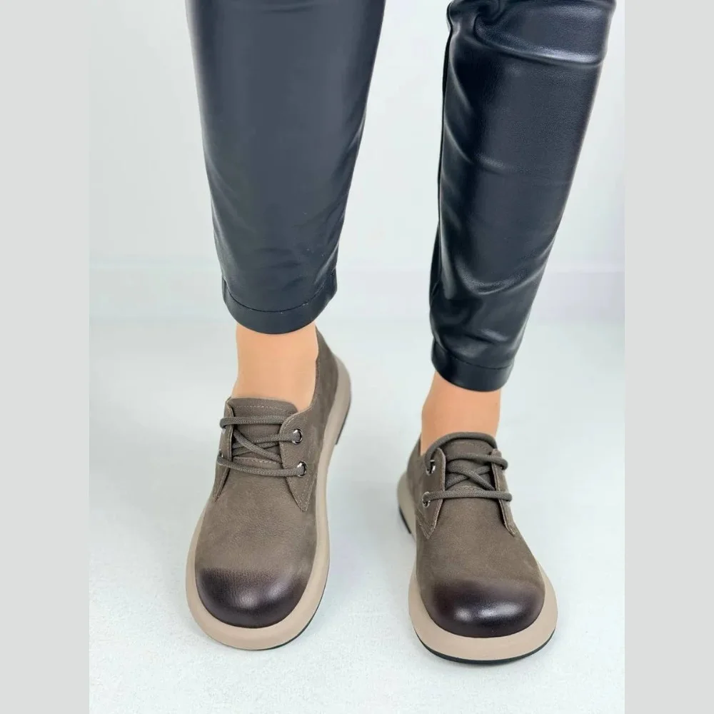 Women's Brown Shoes Allsy Lonza Grey 206130 Model 5982