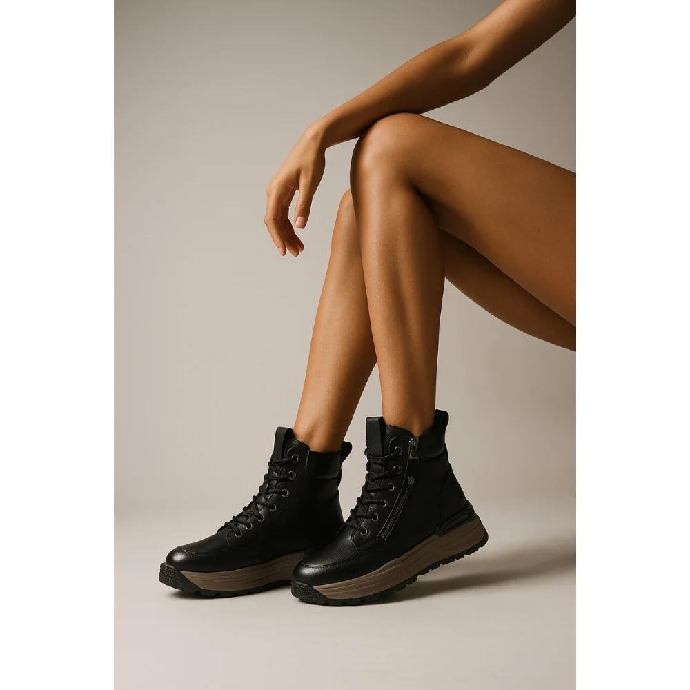 Women’s Allsy Lonza Winter Boots with Sheepskin Lining