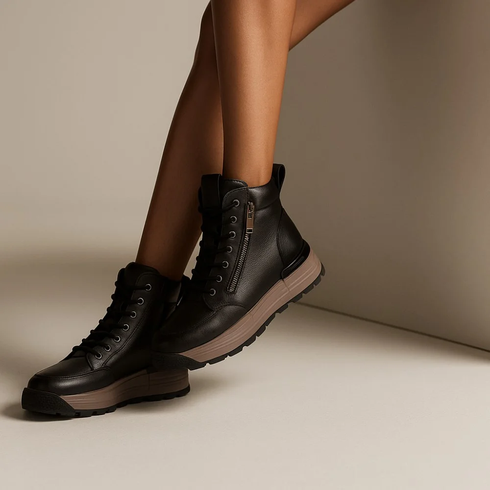 Women’s Allsy Lonza Winter Boots with Sheepskin Lining