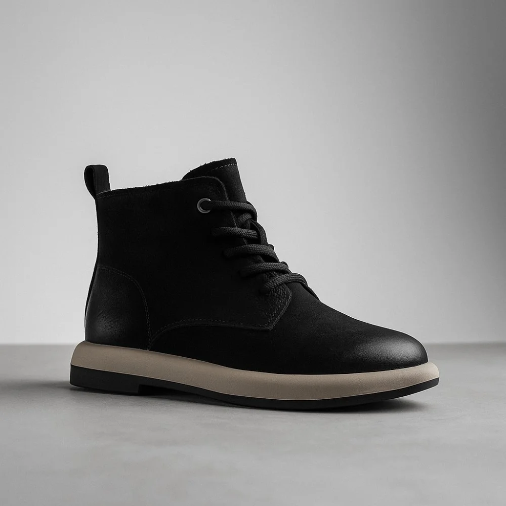 Жіночі демісезонні ботинки Allsy Lonza 204022 з натурального нубуку модель 5988