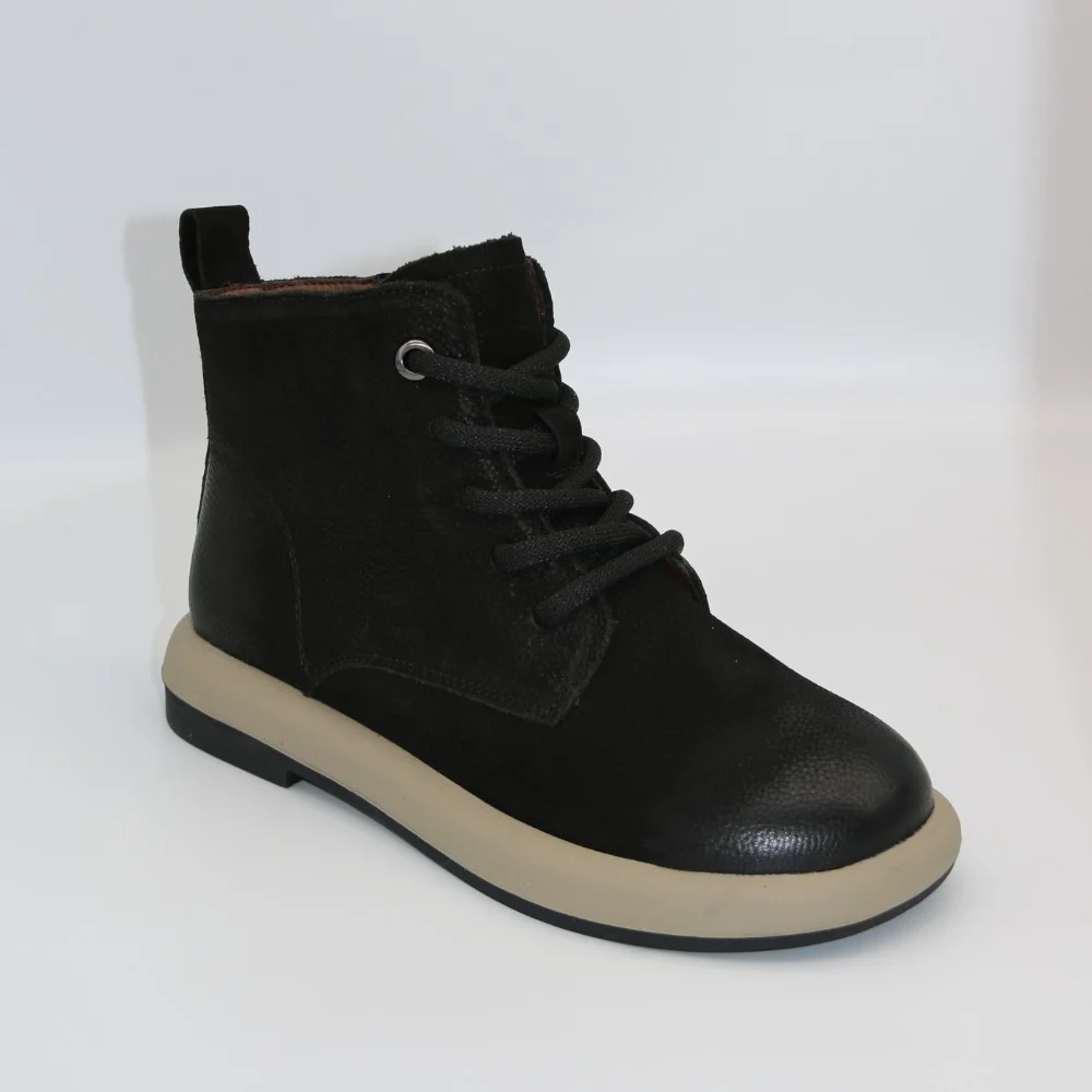 Жіночі демісезонні ботинки Allsy Lonza 204022 з натурального нубуку модель 5988