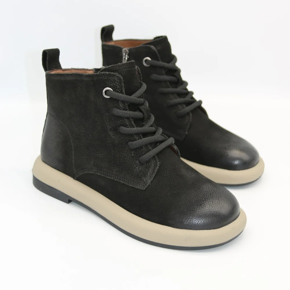 Жіночі демісезонні ботинки Allsy Lonza 204022 з натурального нубуку модель 5988