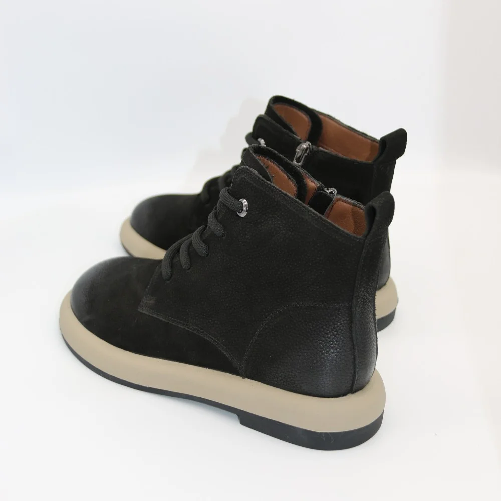 Жіночі демісезонні ботинки Allsy Lonza 204022 з натурального нубуку модель 5988