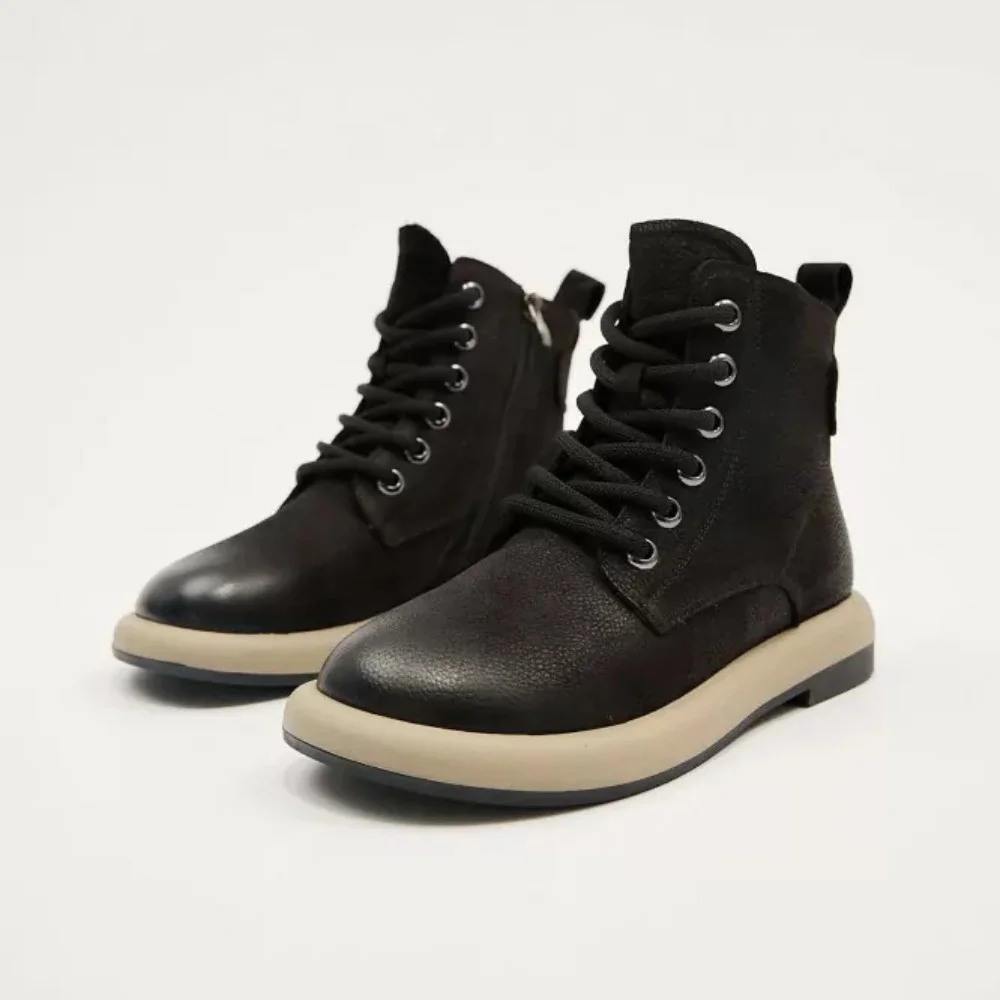 Жіночі демісезонні ботинки Allsy Lonza 204022 з натурального нубуку модель 5988