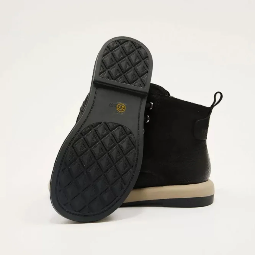 Жіночі демісезонні ботинки Allsy Lonza 204022 з натурального нубуку модель 5988