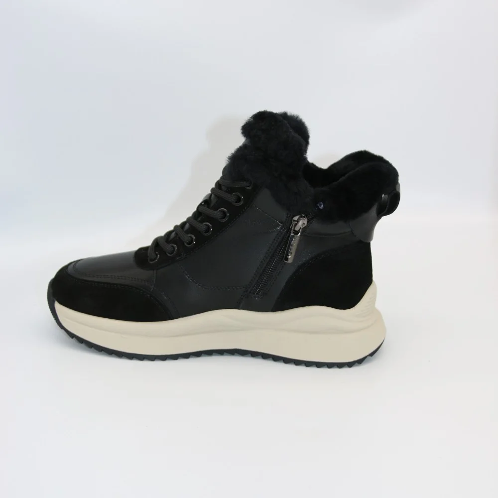 Жіночі зимові черевики Allsy Lonza 204152 Black із натуральної шкіри 5992