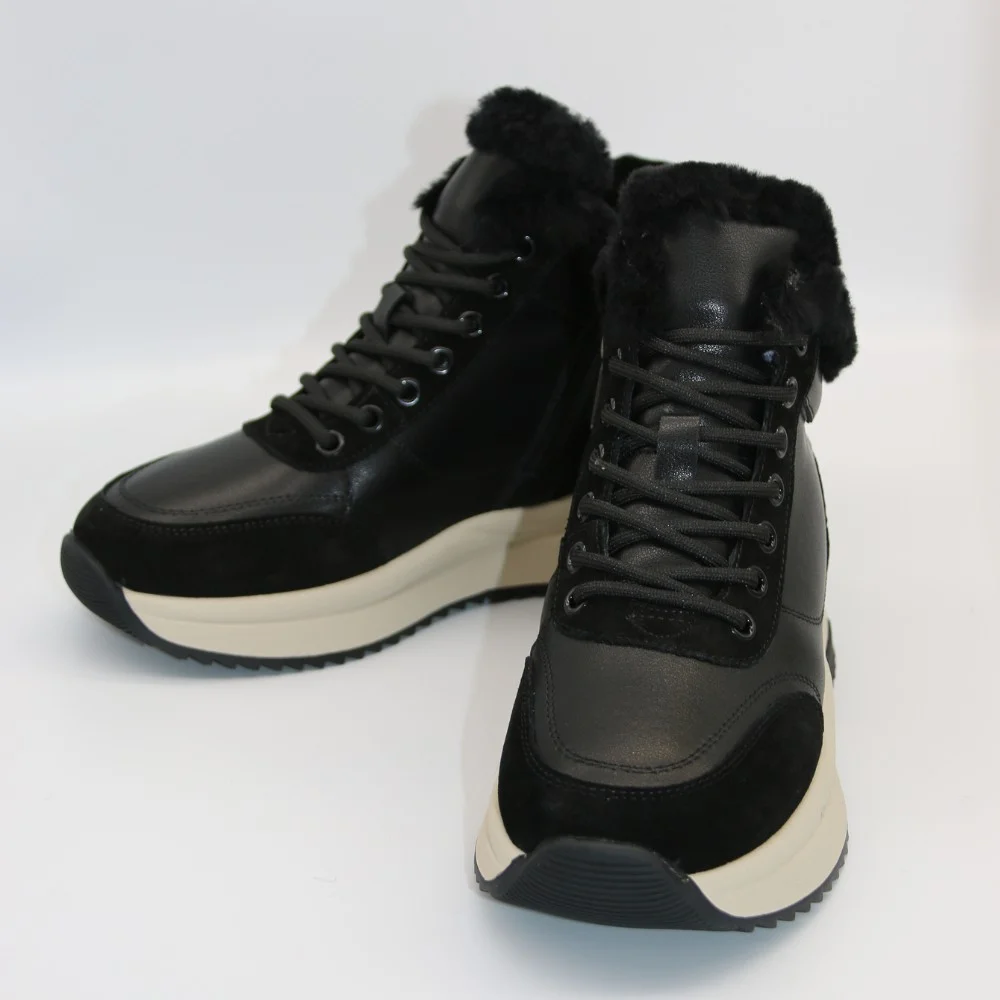 Жіночі зимові черевики Allsy Lonza 204152 Black із натуральної шкіри 5992