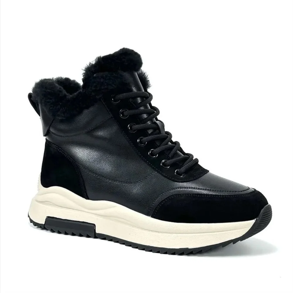 Жіночі зимові черевики Allsy Lonza 204152 Black із натуральної шкіри 5992