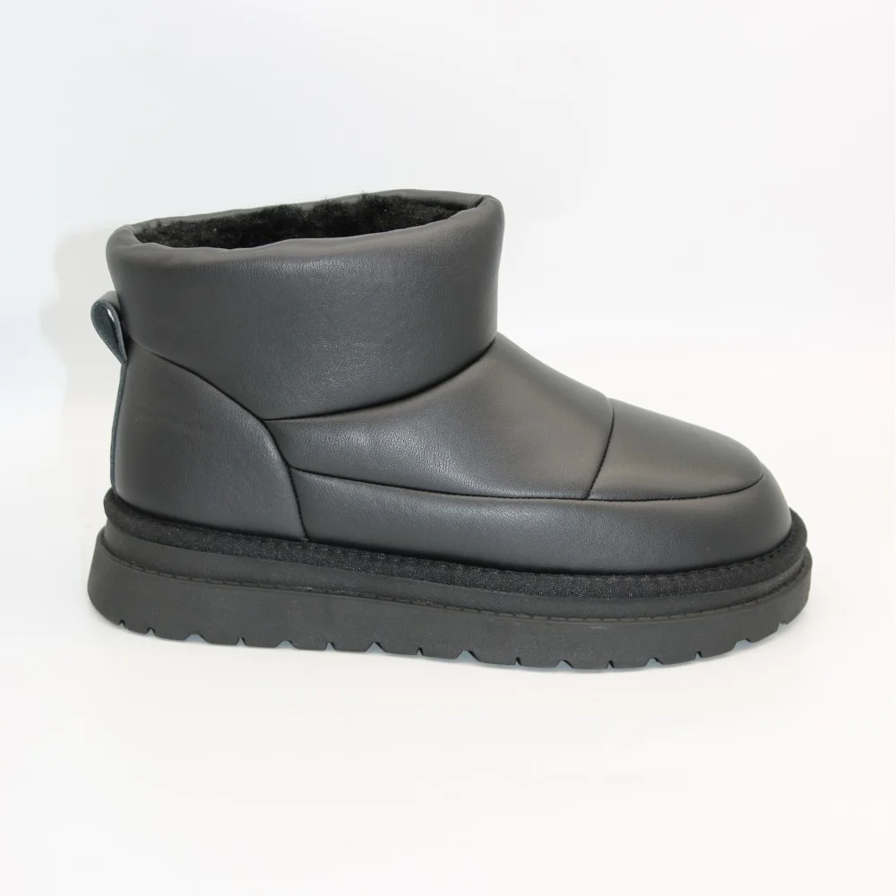 Жіночі зимові шкіряні дутики Allsy Lonza 201656 615-20-1 BLACK 5993