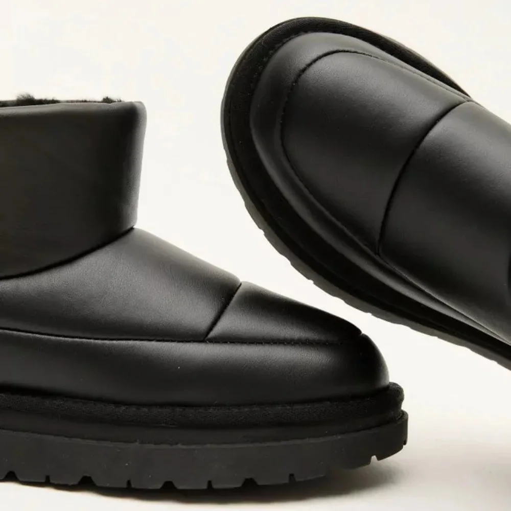 Жіночі зимові шкіряні дутики Allsy Lonza 201656 615-20-1 BLACK 5993