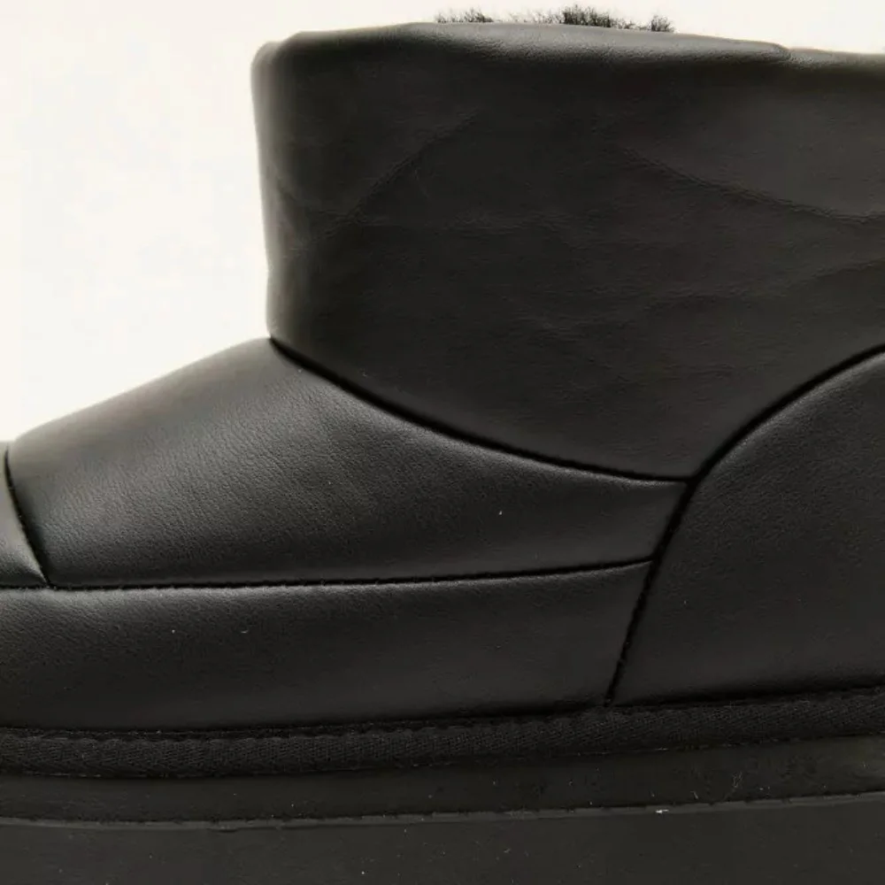 Жіночі зимові шкіряні дутики Allsy Lonza 201656 615-20-1 BLACK 5993