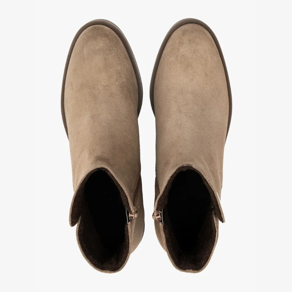 Жіночі демісезонні ботинки Ryłko Relax (Польща) 3GVE8 M PZ5F 230 5997 із натурального велюру