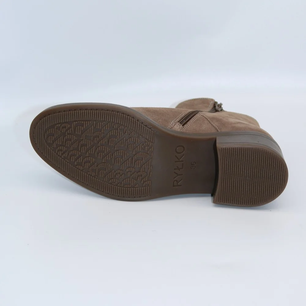 Жіночі демісезонні ботинки Ryłko Relax (Польща) 3GVE8 M PZ5F 230 5997 із натурального велюру