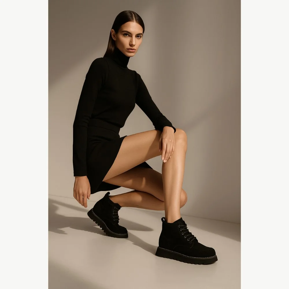 Women's Winter Boots Allsy Lonza 216334 205157 202072 BLACK