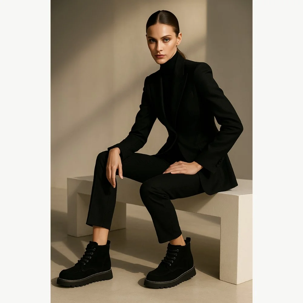 Women's Winter Boots Allsy Lonza 216334 205157 202072 BLACK