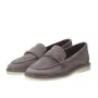 Women’s grey nubuck loafers Mary Rosa Sky-14 6008