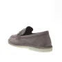 Women’s grey nubuck loafers Mary Rosa Sky-14 6008