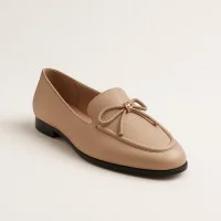 Жіночі туфлі бежеві Mary Rosa 12255 LD9223-3-P5223 art i cot bezh 6009 з натуральної шкіри з бантиком