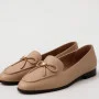 Women’s beige leather pumps by Mary Rosa with bow — 12255 LD9223-3-P5223 art i cot bezh 6009