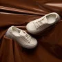 Women’s white leather Allsy Lonza sneakers 204455 204456 6010 with pearl detail