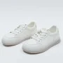 Women’s white leather Allsy Lonza sneakers 204455 204456 6010 with pearl detail