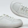 Women’s white leather Allsy Lonza sneakers 204455 204456 6010 with pearl detail
