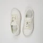 Women’s white leather Allsy Lonza sneakers 204455 204456 6010 with pearl detail