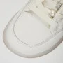 Women’s white leather Allsy Lonza sneakers 204455 204456 6010 with pearl detail