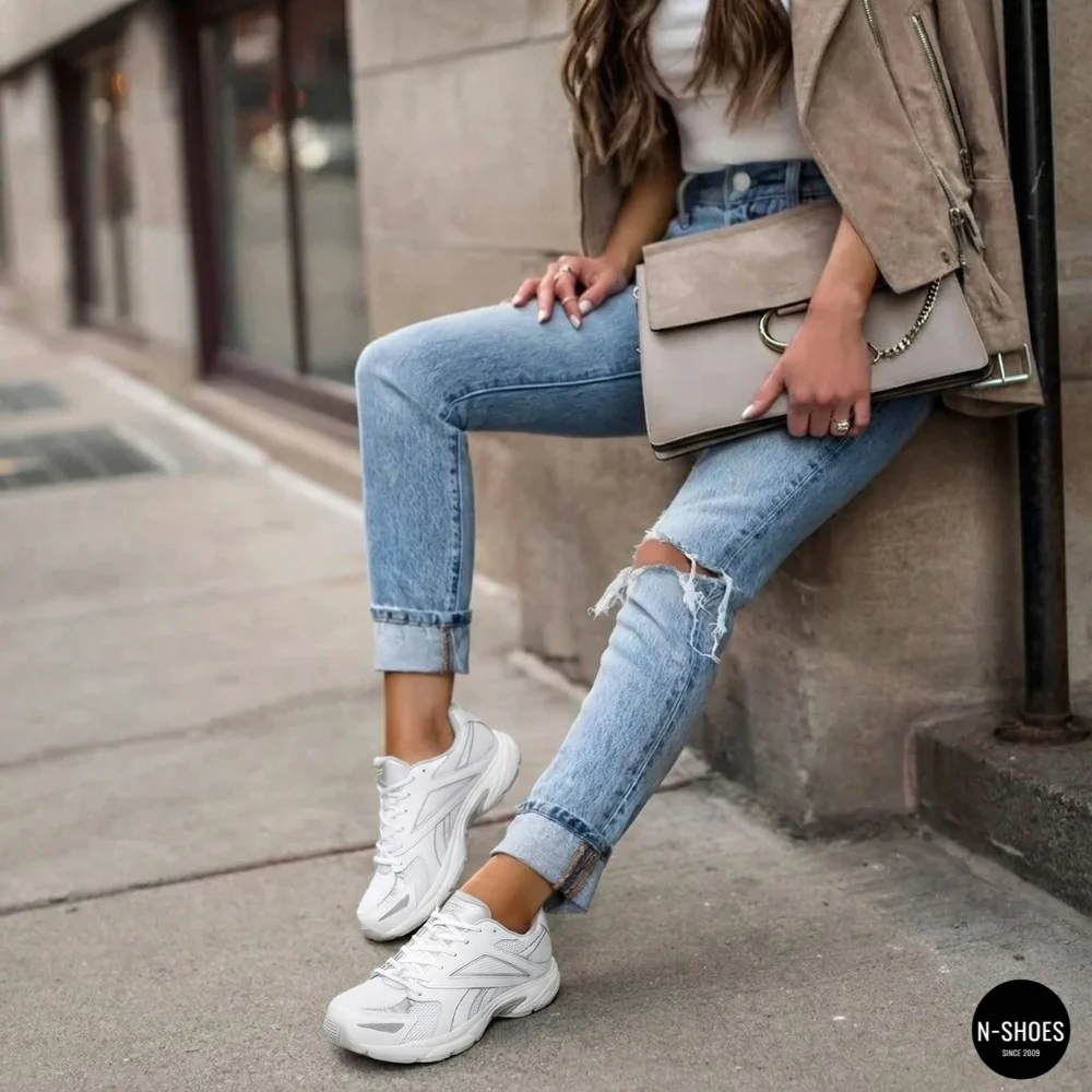 Жіночі білі кросівки Reebok CEO-ROAD PRIME 100208663 M 6015