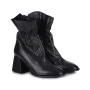 Women's Black Ankle Boots Bombonella 601.62444 S.A. 12 T SYH 6019 Medium Heel