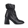 Women's Black Ankle Boots Bombonella 601.62444 S.A. 12 T SYH 6019 Medium Heel