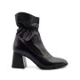 Women's Black Ankle Boots Bombonella 601.62444 S.A. 12 T SYH 6019 Medium Heel