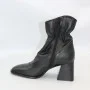 Women's Black Ankle Boots Bombonella 601.62444 S.A. 12 T SYH 6019 Medium Heel