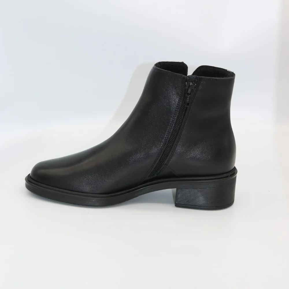 Жіночі чорні шкіряні черевики Rylko 3YY95 3YVL9-9TZ-38466 4WVA7 6020 — щоденний комфорт і стиль