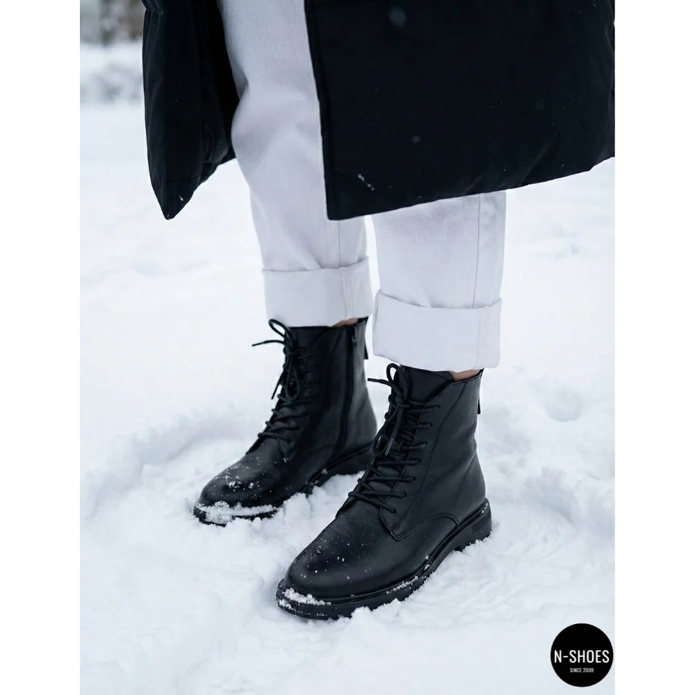 Жіночі шкіряні черевики Allsy Lonza 202642 25A1Z021-1 6023 на вовні