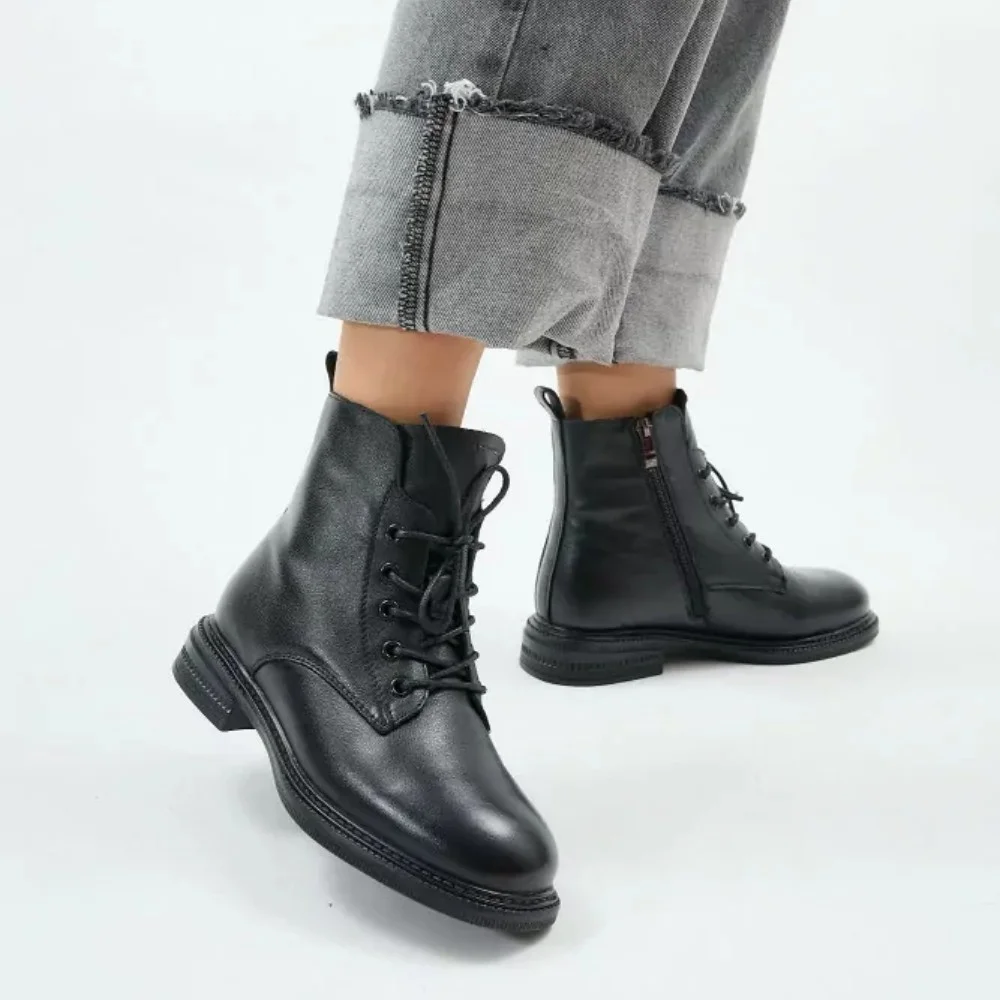 Жіночі шкіряні черевики Allsy Lonza 202642 25A1Z021-1 6023 на вовні