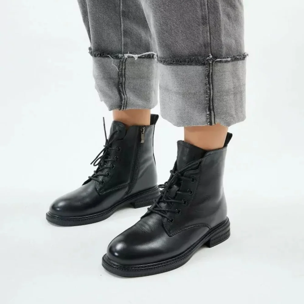 Жіночі шкіряні черевики Allsy Lonza 202642 25A1Z021-1 6023 на вовні