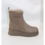 Жіночі зимові черевики на танкетці Anna Lucci Lonza 204951 203243 192330 80923-8C GREY SUEDE 6027 з натуральної замші, бежеві