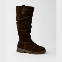 Women's winter chocolate boots Romax Comfort 8181-10v-E 6032 made of genuine suede with Eurowinter insulation