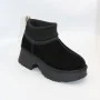 Жіночі зимові уггі на підборах Allsy Lonza 204971 201669 8752-1 BLACK 6037 з вовняним утеплювачем