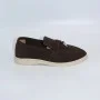 Women’s suede loafers Loro Piana Summer Charms Walk, chocolate - 206182 206182 1098ТZ-E 340-3041-36 C 6043