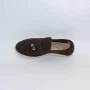 Women’s suede loafers Loro Piana Summer Charms Walk, chocolate - 206182 206182 1098ТZ-E 340-3041-36 C 6043