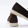 Women’s suede loafers Loro Piana Summer Charms Walk, chocolate - 206182 206182 1098ТZ-E 340-3041-36 C 6043