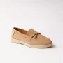 Бежеві замшеві лофери Loro Piana Summer Charms Walk 206180 1098TZ-A 340-3041-11 C 6044