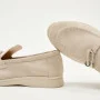 Бежеві замшеві лофери Loro Piana Summer Charms Walk 206180 1098TZ-A 340-3041-11 C 6044