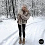 Winter Boots Allsy Lonza 204903 204720 202687 269008-3 Beige Wool Lined
