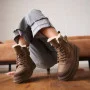Winter Boots Allsy Lonza 204903 204720 202687 269008-3 Beige Wool Lined