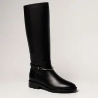 Women's black boots SIMEN 8038A SUWAN 6052 with Euro-winter insulation from a Polish factory